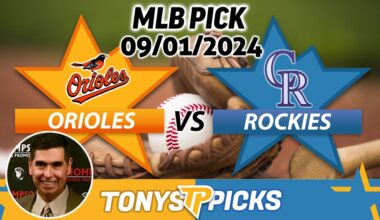 Baltimore Orioles vs. Colorado Rockies Pick 9/1/24 MLB Predictions
