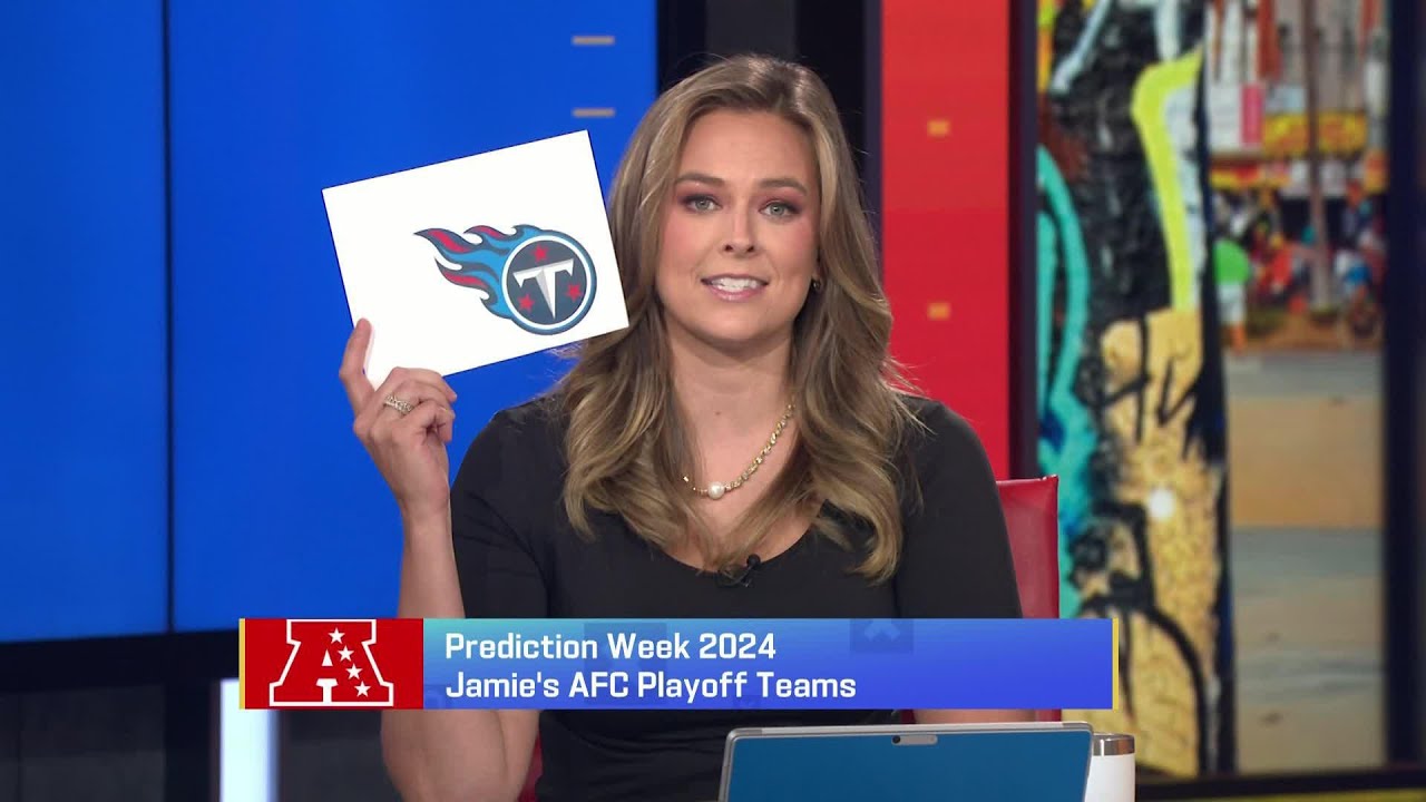 Jamie Erdahl reveals her 2024 playoff teams in AFC and NFC | 'GMFB'