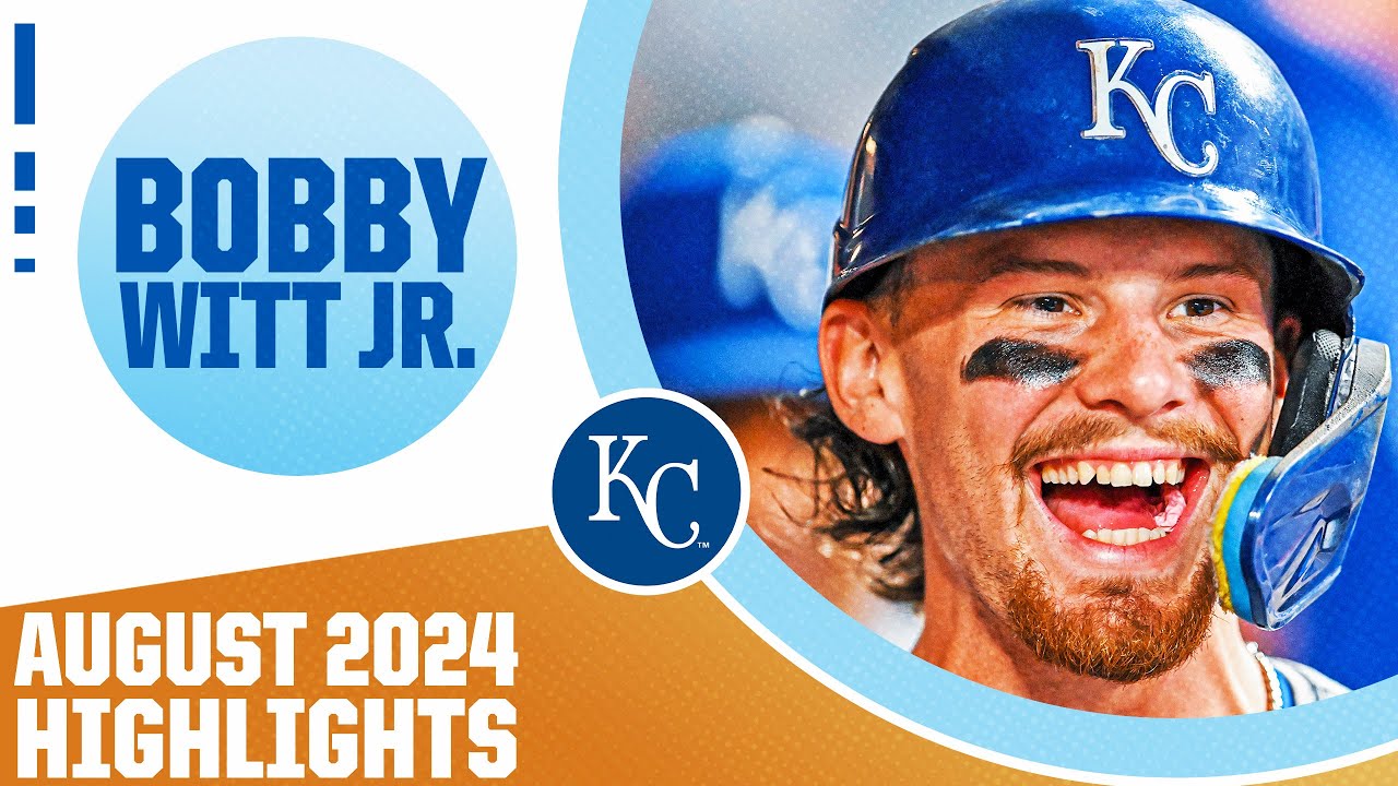 Bobby Witt Jr. August 2024 highlights (Royals continue their SHOCKING season!)