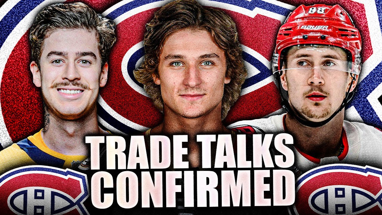 MONTREAL CANADIENS TRADE INTEREST CONFIRMED: TREVOR ZEGRAS, MARTIN NECAS, ASKAROV, McGROARTY