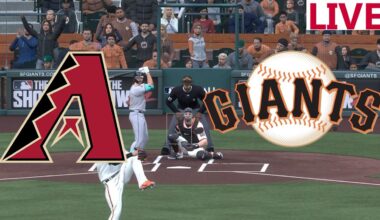 🔴LIVE Baseball🔴 Arizona Diamondbacks  VS San Francisco Giants/September 03/ MLB THE SHOW 2024