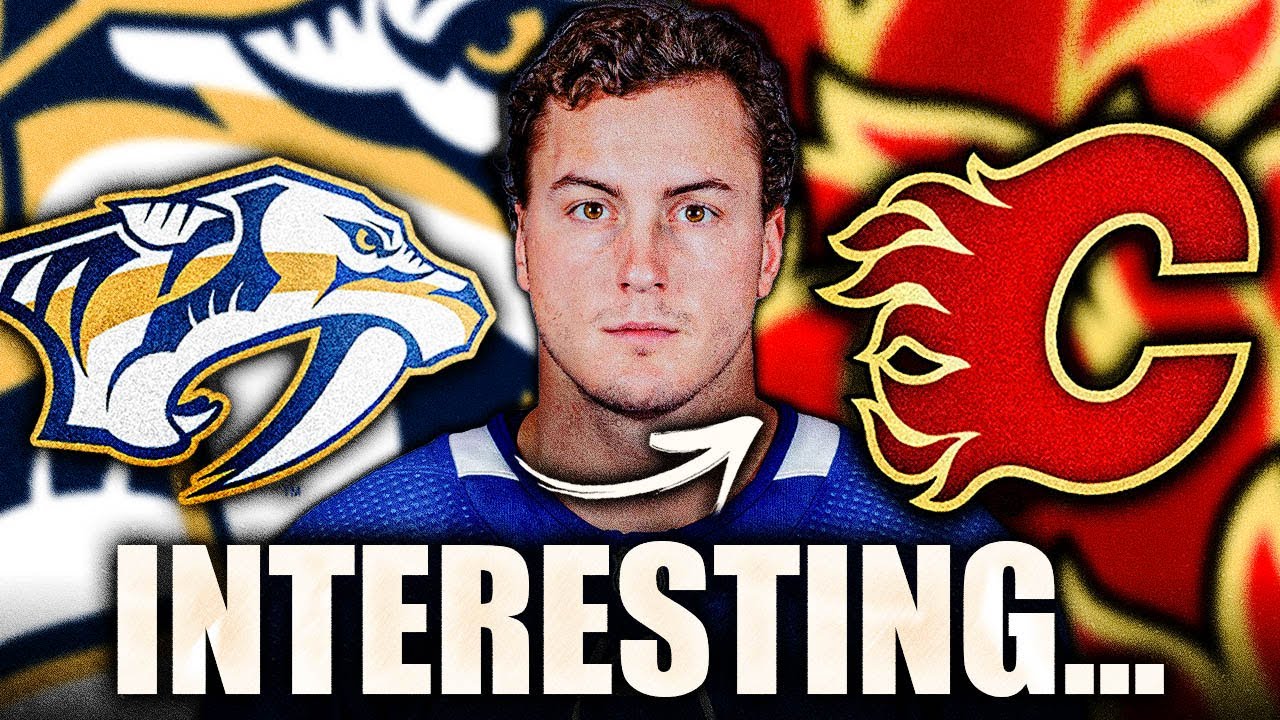 THE CALGARY FLAMES MAKE A VERY INTERESTING MOVE… SIGN TYSON BARRIE TO A PTO