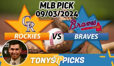Colorado Rockies vs. Atlanta Braves Pick 9/3/24 MLB Predictions
