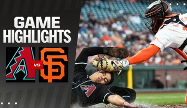 Giants vs. D-backs Game Highlights (9/3/24) | MLB Highlights