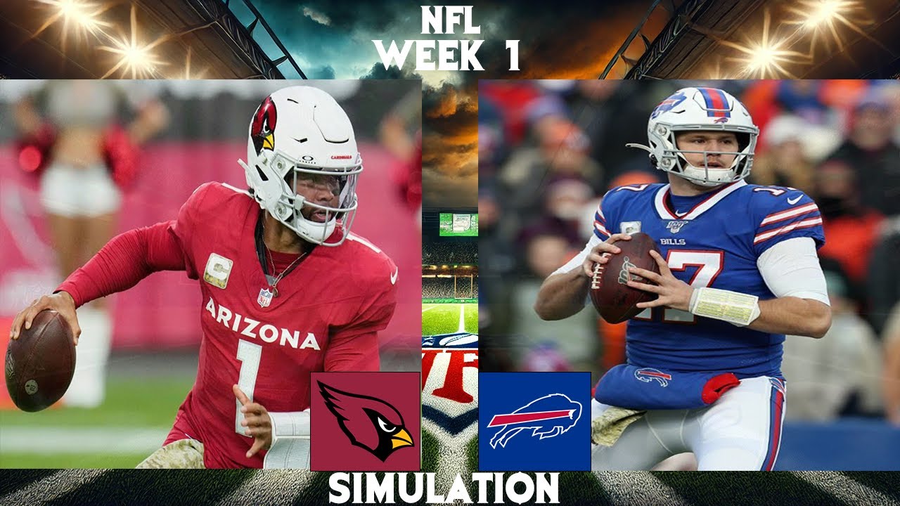 Arizona Cardinals vs. Buffalo Bills | Week 1 | NFL 2024 | Simulation