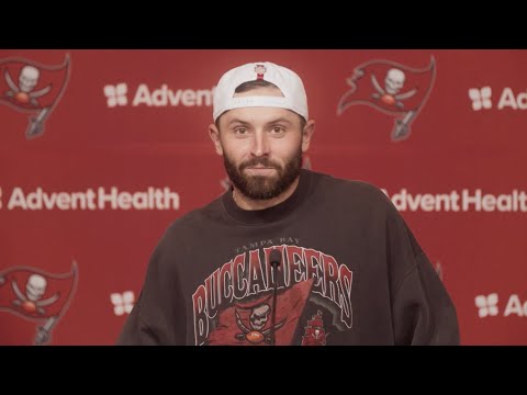 Baker Mayfield: ‘Put Us In The Best Position To Win’ | Press Conference | Tampa Bay Buccaneers