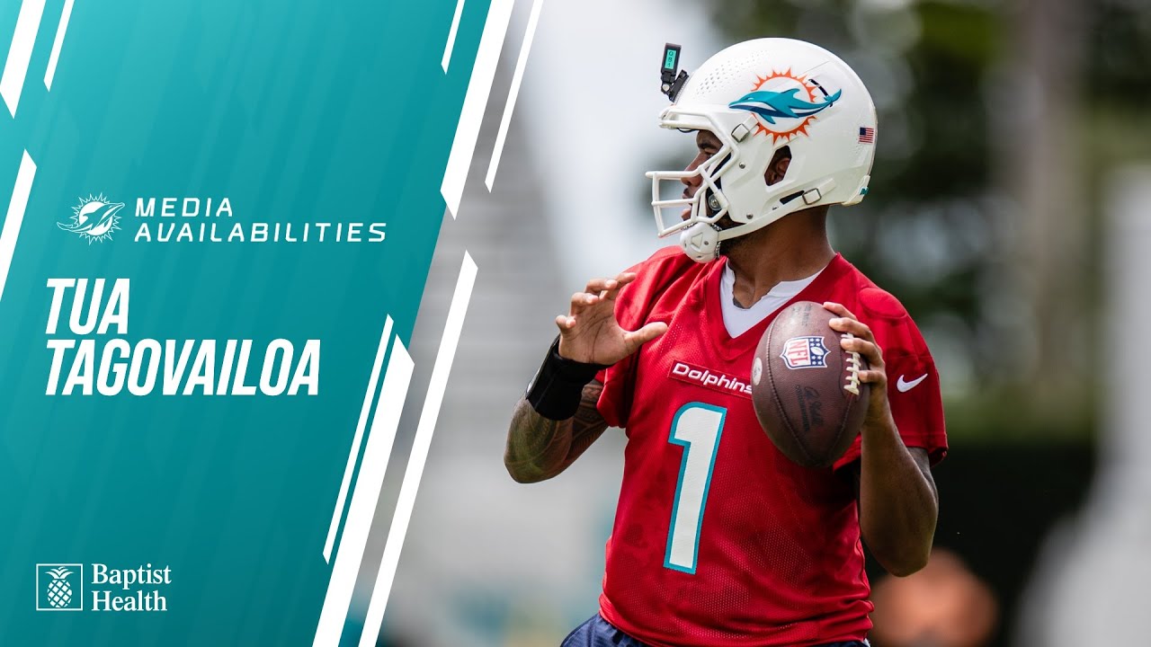 QB Tua Tagovailoa meets with the media | Miami Dolphins
