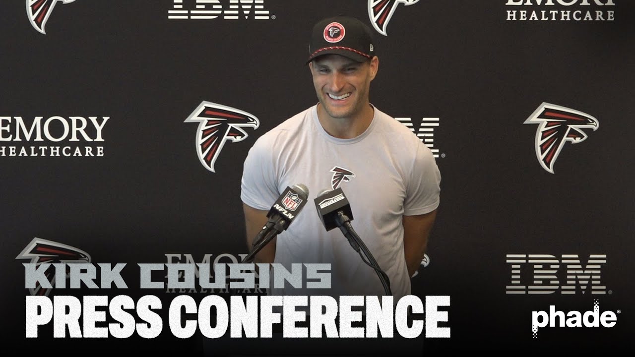 Kirk Cousins on team's potential & anticipation for Week 1 | Press Conference | Atlanta Falcons