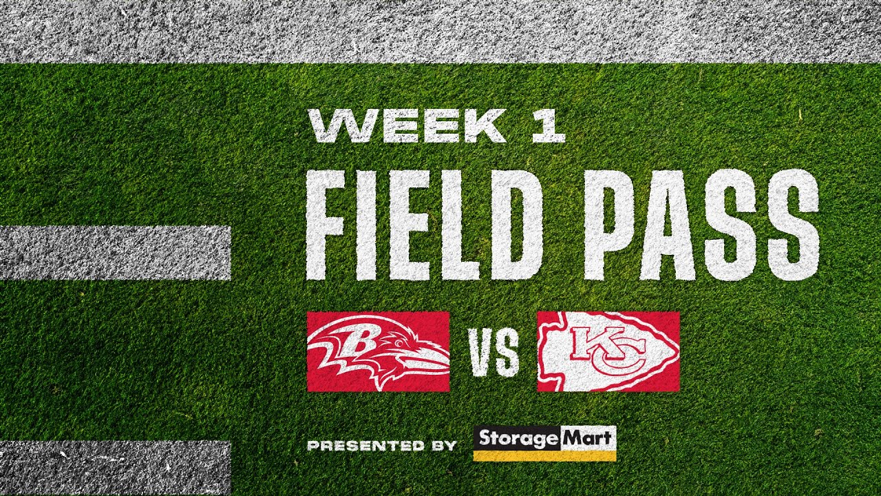Kansas City Chiefs vs Baltimore Ravens - NFL Week 1 | Field Pass Pregame Show 🏈