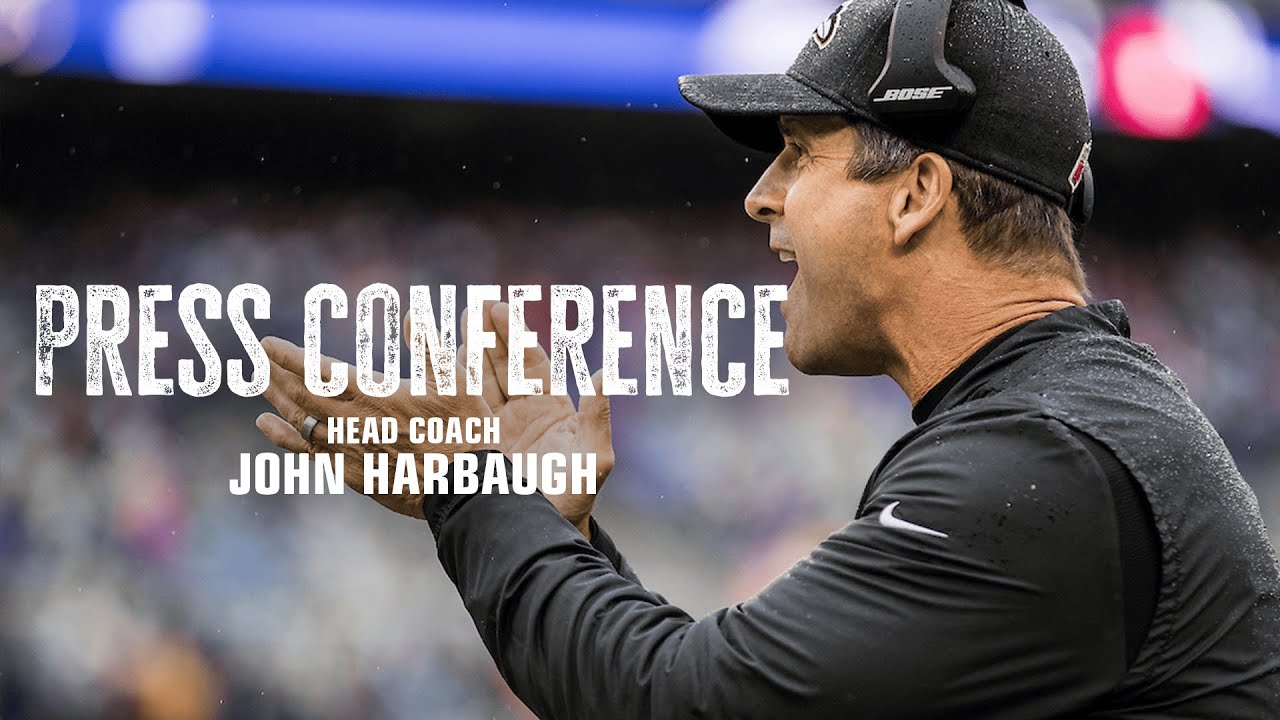 John Harbaugh, Ravens Players Postgame Media Availability vs. Chiefs | Baltimore Ravens