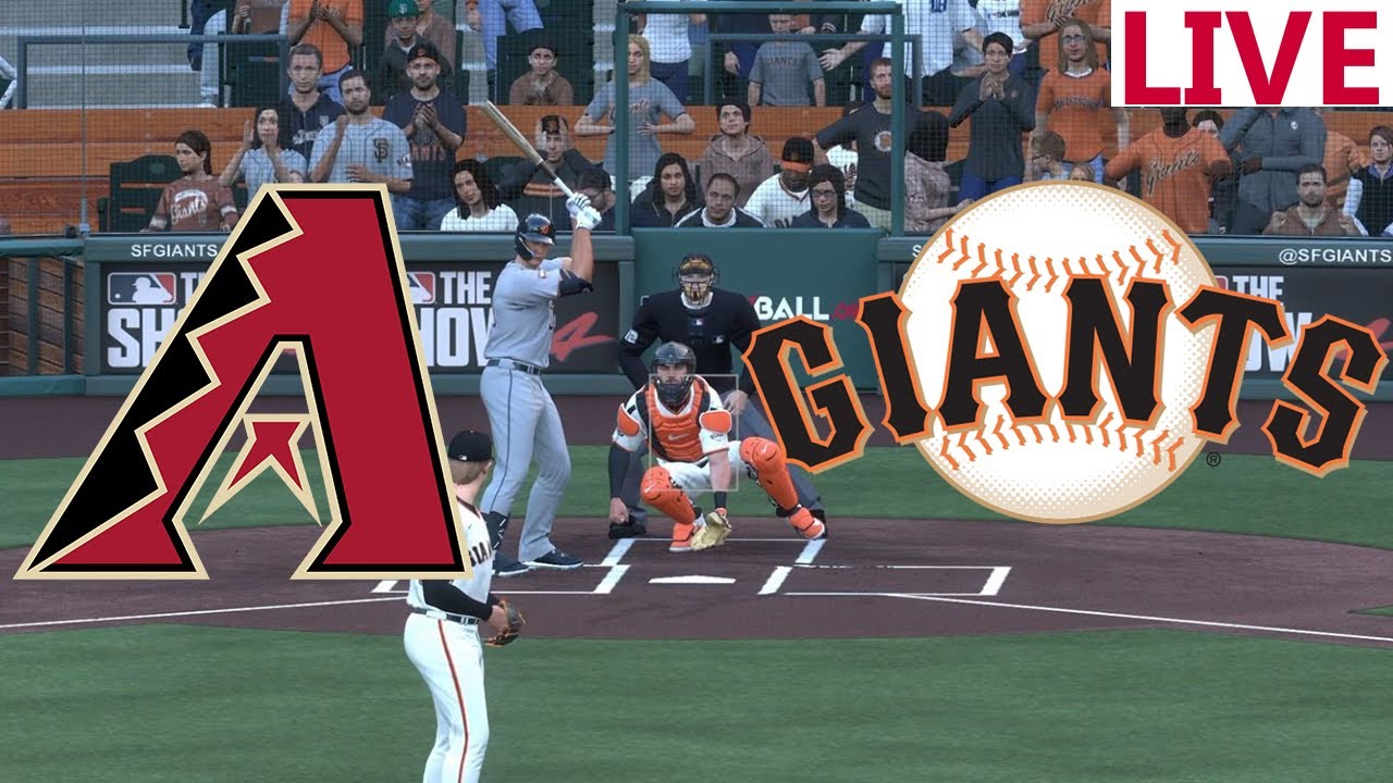 🔴LIVE🔴 Arizona Diamondbacks  VS San Francisco Giants/September 04/ MLB THE SHOW 2024