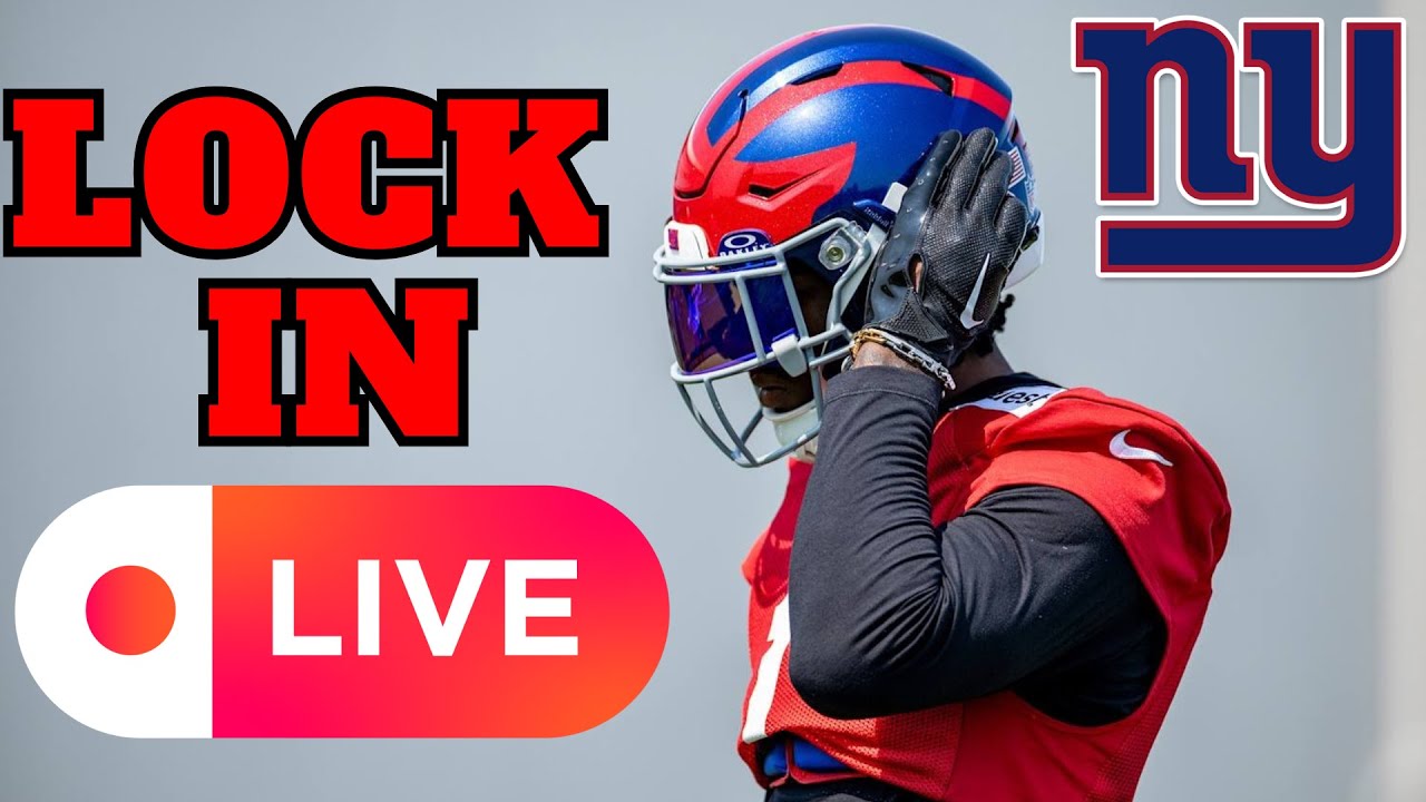New York Giants Vs Vikings Live Preview | LOCK IN