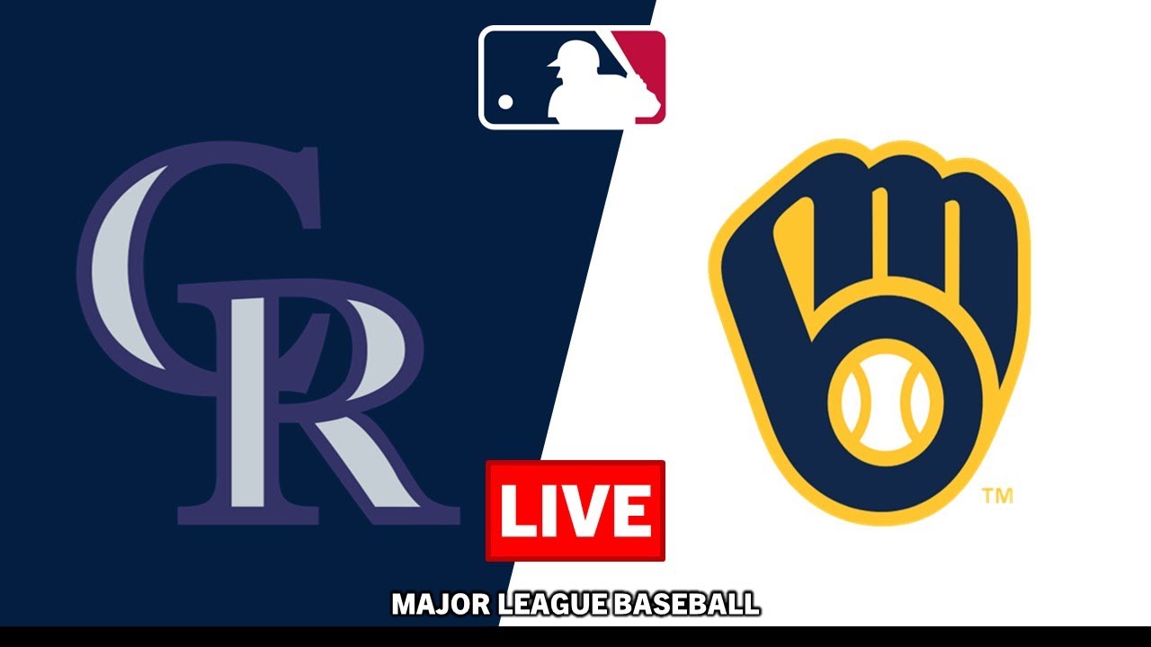 Colorado Rockies vs Milwaukee Brewers | MLB Live Scoreboard