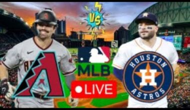 EN VIVO: ARIZONA DIAMONDBACKS VS HOUSTON ASTROS | ASTROS EN VIVO HOY | MLB LIVE | PLAY BY PLAY