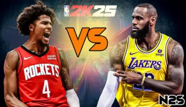 🆕𝗡𝗕𝗔 𝟮𝗞𝟮𝟱 | 𝗟𝗼𝘀 𝗔𝗻𝗴𝗲𝗹𝗲𝘀 𝗟𝗔𝗞𝗘𝗥𝗦 𝘃𝘀 𝗛𝗼𝘂𝘀𝘁𝗼𝗻 𝗥𝗢𝗖𝗞𝗘𝗧𝗦