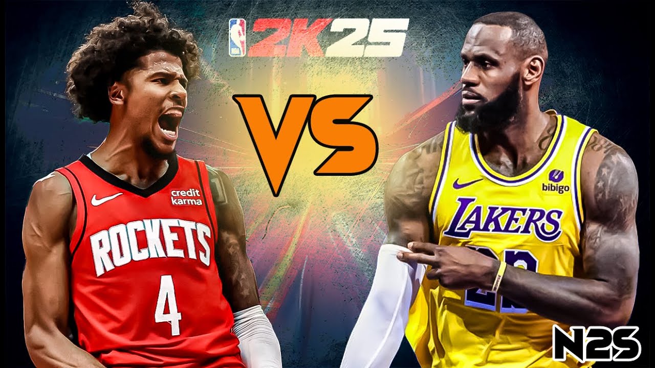 🆕𝗡𝗕𝗔 𝟮𝗞𝟮𝟱 | 𝗟𝗼𝘀 𝗔𝗻𝗴𝗲𝗹𝗲𝘀 𝗟𝗔𝗞𝗘𝗥𝗦 𝘃𝘀 𝗛𝗼𝘂𝘀𝘁𝗼𝗻 𝗥𝗢𝗖𝗞𝗘𝗧𝗦