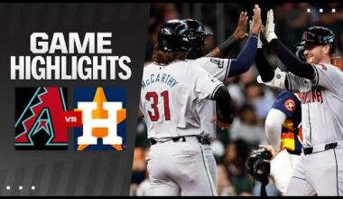 D-backs vs. Astros Game Highlights (9/8/24) | MLB Highlights