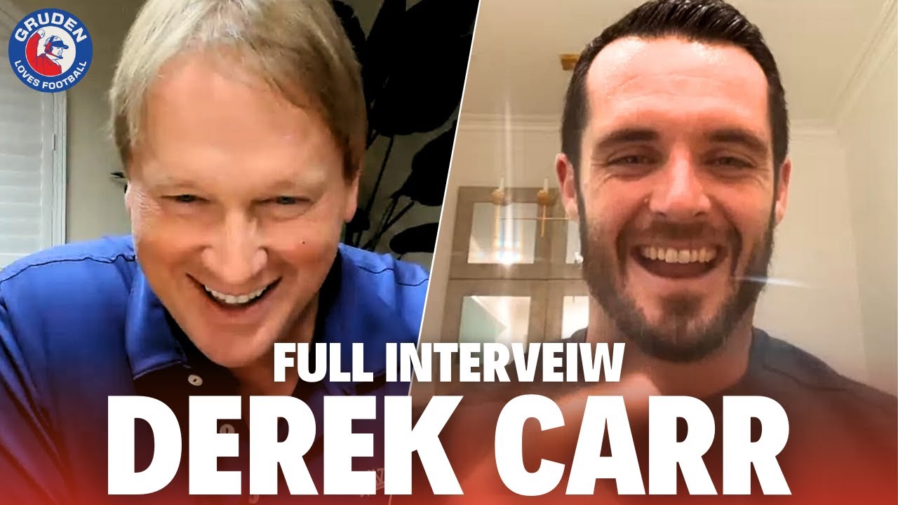 New Orleans Saints Derek Carr Exclusive Interview: Gruden's QB Camp