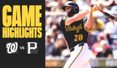 Billy Cook Makes MLB Debut and Records 2 RBI in Win | Nationals vs. Pirates Highlights (9/8/24)