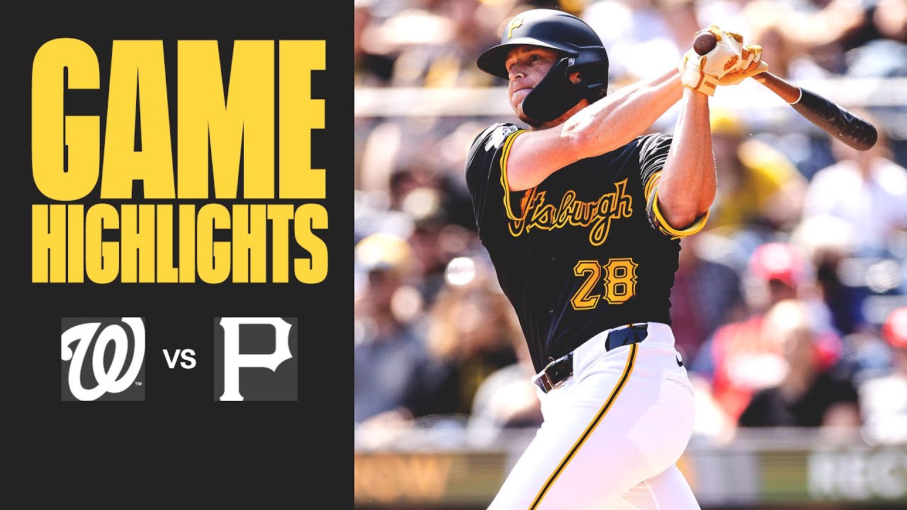 Billy Cook Makes MLB Debut and Records 2 RBI in Win | Nationals vs. Pirates Highlights (9/8/24)