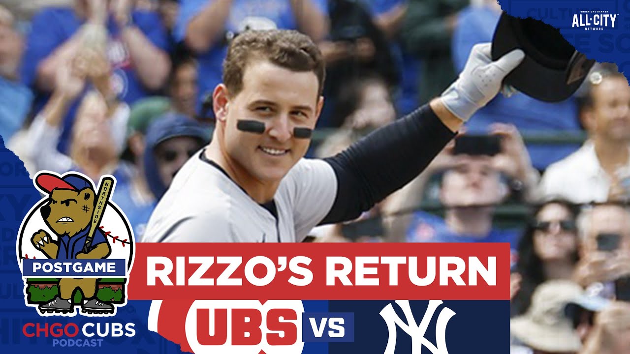 Chicago Cubs welcome Anthony Rizzo home amid disastrous homestand | CHGO Cubs Podcast