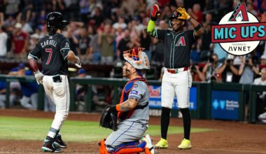 D-backs Mic Ups | Geraldo Perdomo Never Stops Talking During Games!