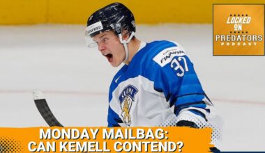 Nashville Predators Mailbag: Could Joakim Kemell Make the Roster & Do We Trust in Barry Trotz?
