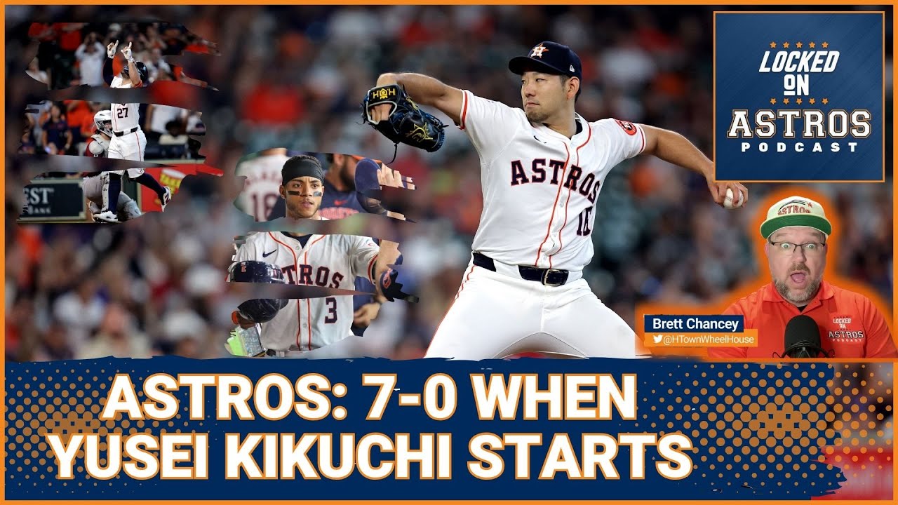 Astros win 7th straight Yusei Kikuchi start