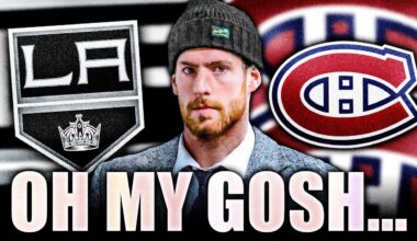 PIERRE-LUC DUBOIS CONFIRMS HABS TRADE TALKS & BLAMES THE LA KINGS… CRAZY INTERVIEW