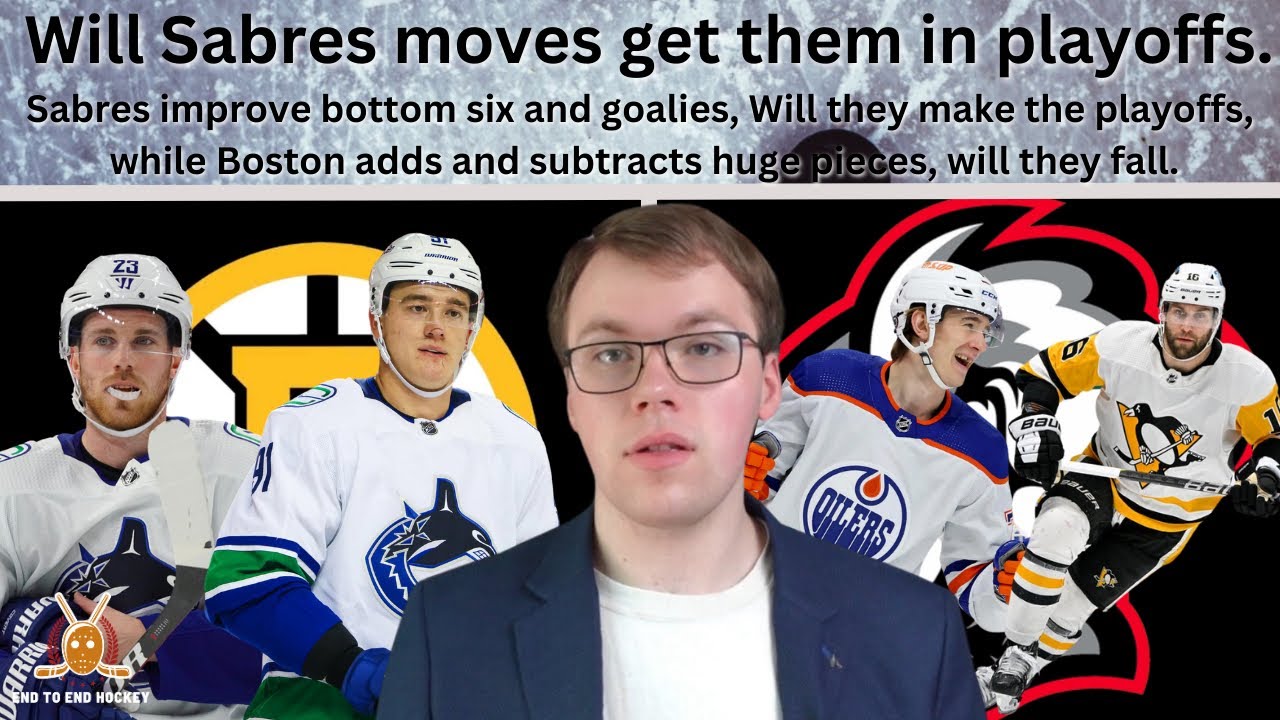 NHL Rumours and season previews: Sabres headed back to playoffs? Bruins to take step back.