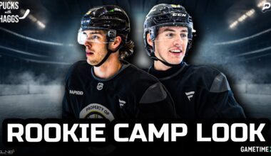 Taking a look at Bruins Rookie Camp | Pucks with Haggs