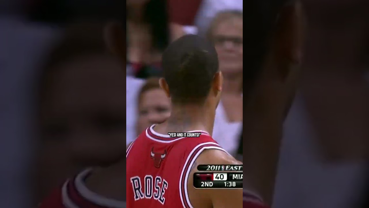 4 FEROCIOUS Prime Derrick Rose Dunks 😮