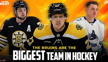 Bruins are the heaviest team in the NHL | Bruins Beat