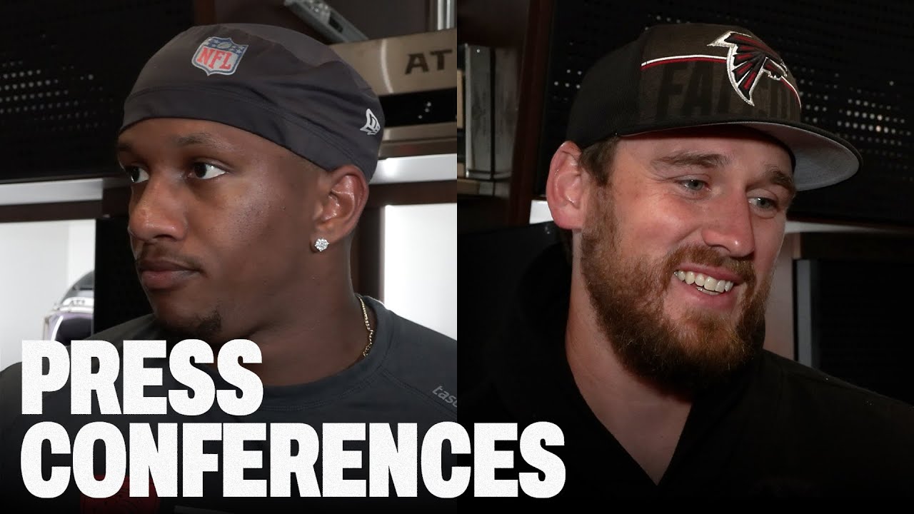 Bradley Pinion and Michael Penix Jr. share their takeaways from Game 1 | Press Conferences