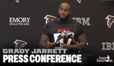 Grady Jarrett on bouncing back against Eagles offense | Atlanta Falcons | Press Conference