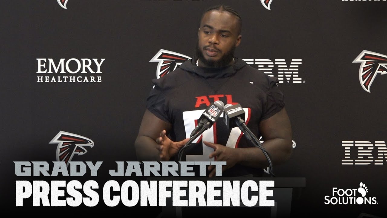 Grady Jarrett on bouncing back against Eagles offense | Atlanta Falcons | Press Conference
