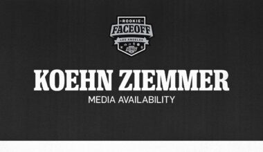 Forward Koehn Ziemmer | 2024 LA Kings Rookie Face-off | Media Availability