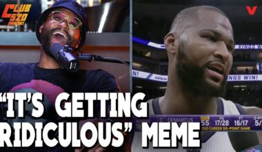 DeMarcus Cousins tells CRAZY story of his VIRAL “RIDICULOUS” meme in post game interview | Club 520