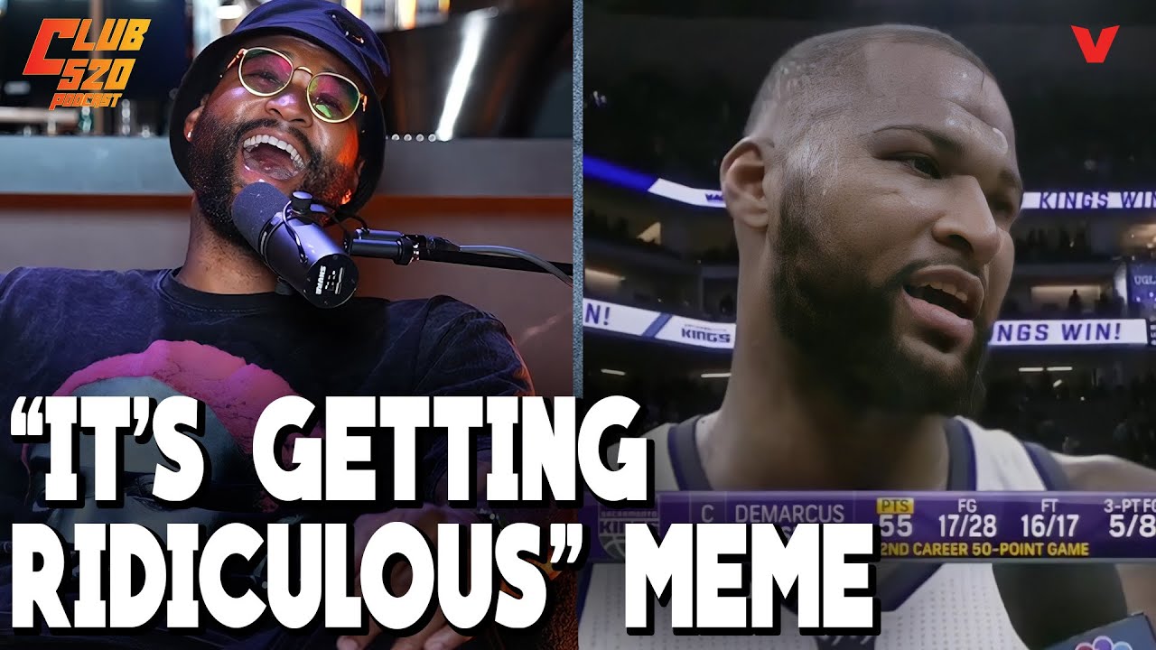 DeMarcus Cousins tells CRAZY story of his VIRAL “RIDICULOUS” meme in post game interview | Club 520