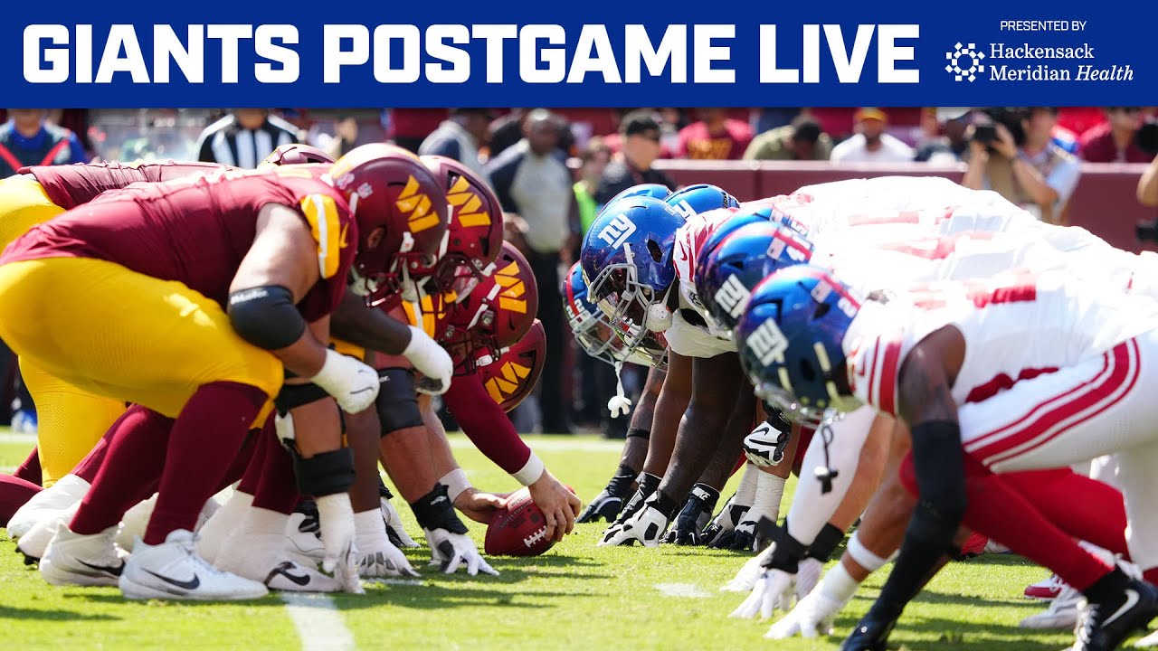 New York Giants vs. Washington Commanders Week 2: Postgame Recap & Analysis