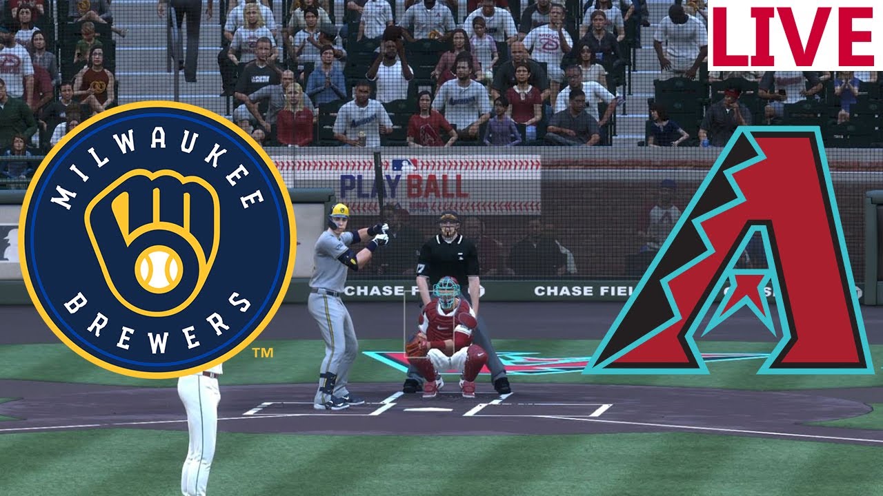 🔴LIVE🔴 Milwaukee Brewers VS Arizona Diamondbacks/ September 15 /MLB THE SHOW 2024