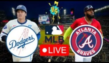 EN VIVO: LOS ANGELES DODGERS VS ATLANTA BRAVES | DODGERS EN VIVO HOY | MLB LIVE | PLAY BY PLAY