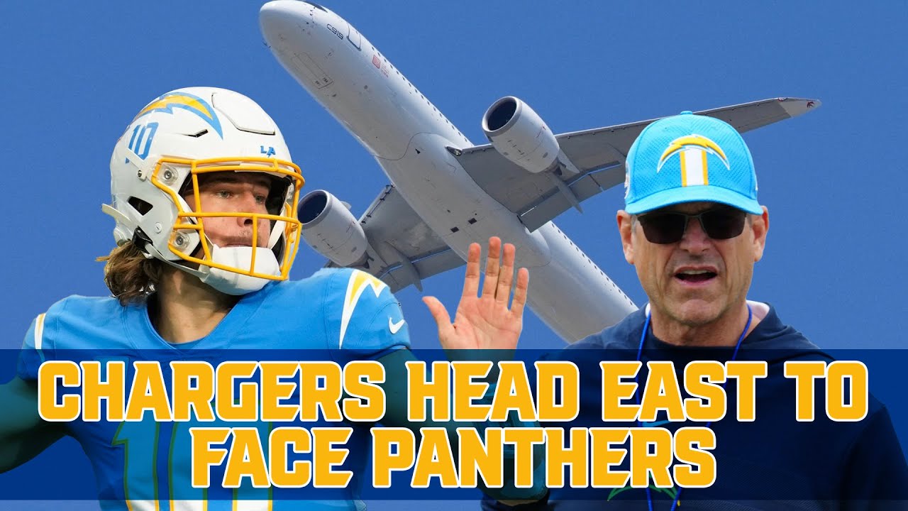 Jim Harbaugh & the Chargers head east to face the Panthers