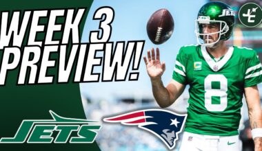 New England Patriots vs New York Jets PREVIEW! Thursday Night Football! | Week 3 2024