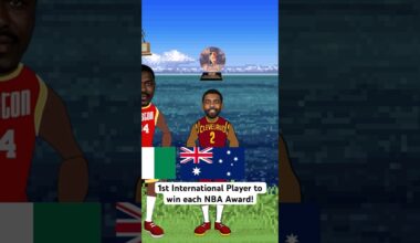 1st international Basketball player to win each NBA Award! #nba