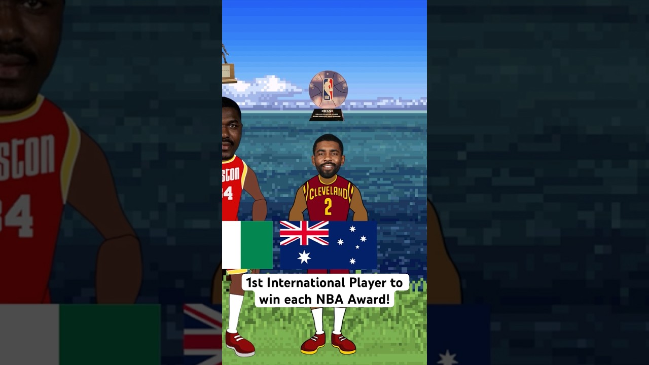 1st international Basketball player to win each NBA Award! #nba