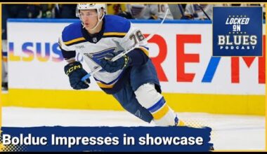 Bolduc & Cranley Were Standouts In The St. Louis Blues' Prospect Showcase