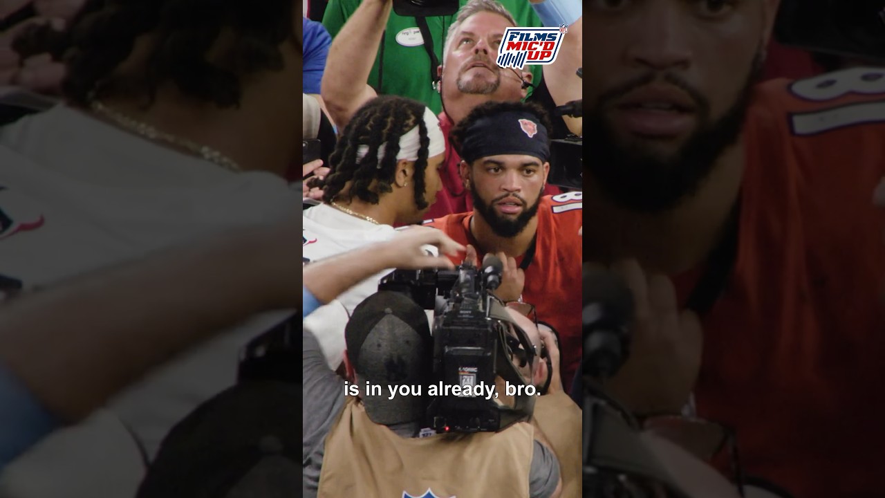 CJ Stroud with words of wisdom for Caleb Williams