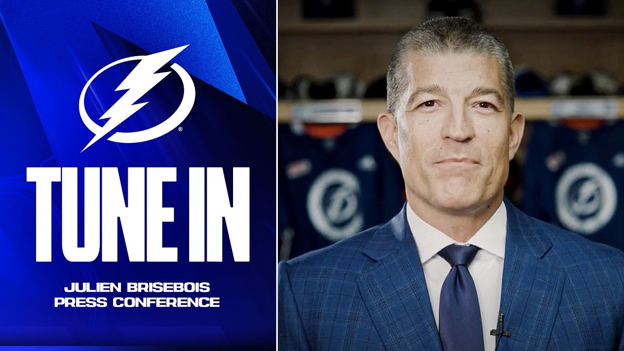 Live | Julien BriseBois Media Day Press Conference