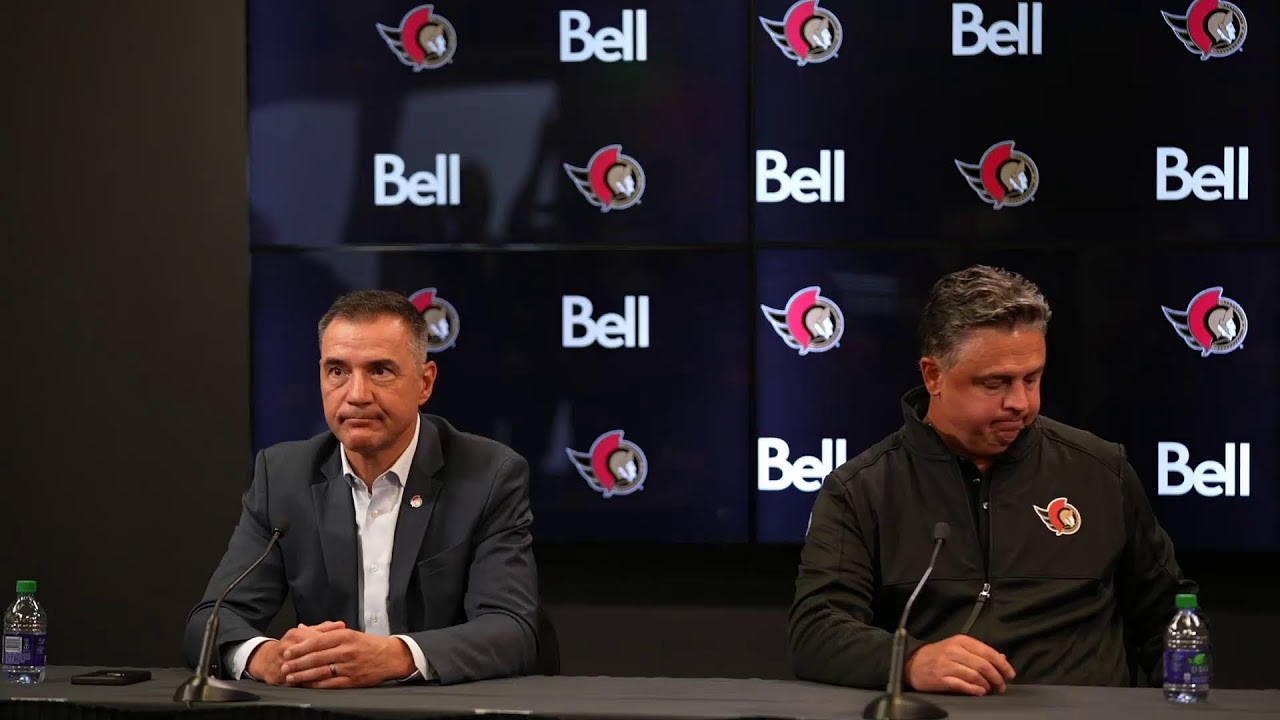 Training Camp Media: Steve Staios and Travis Green